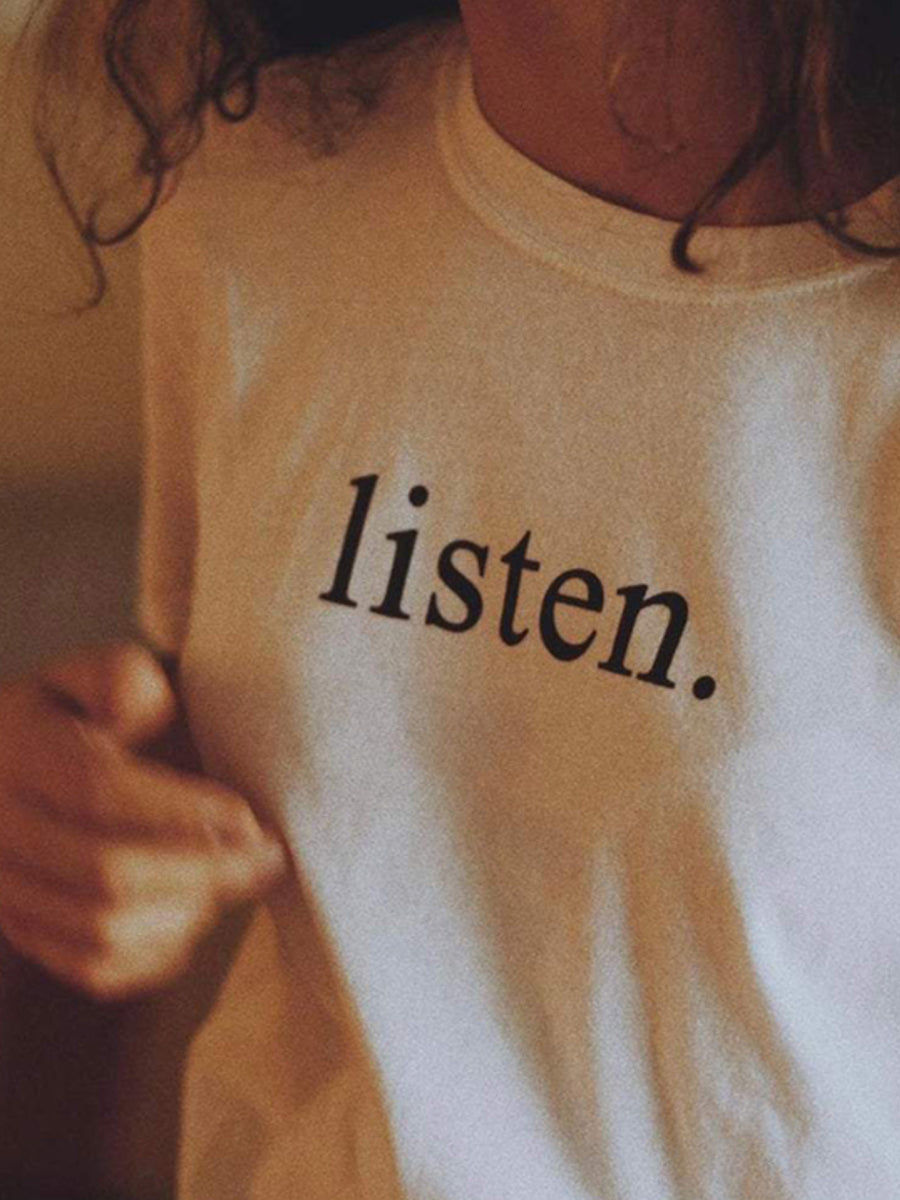 you are what listen to t-shirt, women tshirt, trendy tshirts - TeesHD -  Custom T Shirt