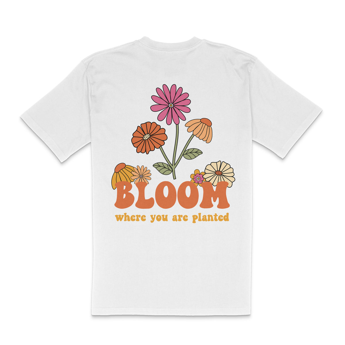 bloom where you are planted - cactus shirt