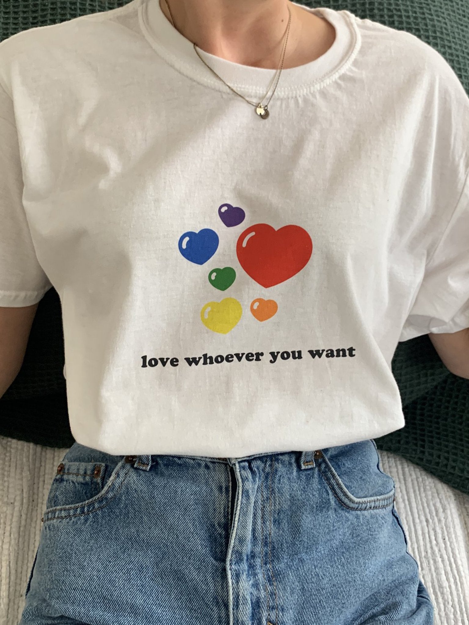 love whoever you want T-Shirt - YDWYA