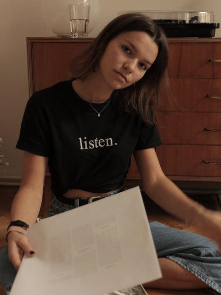 listen. T-Shirt