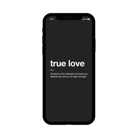 TRUE LOVE iPhone background