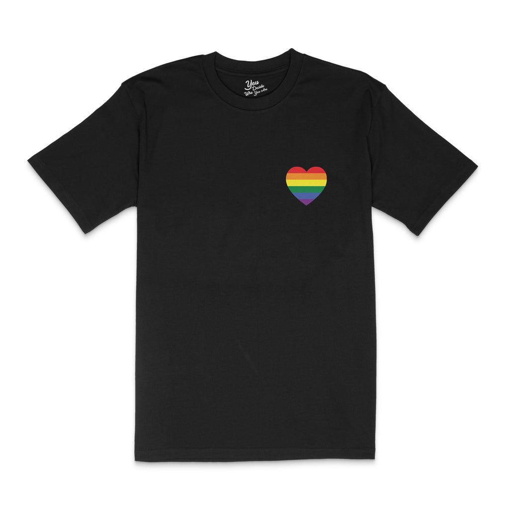 PRIDE HEART T-Shirt | You Decide Who You Are